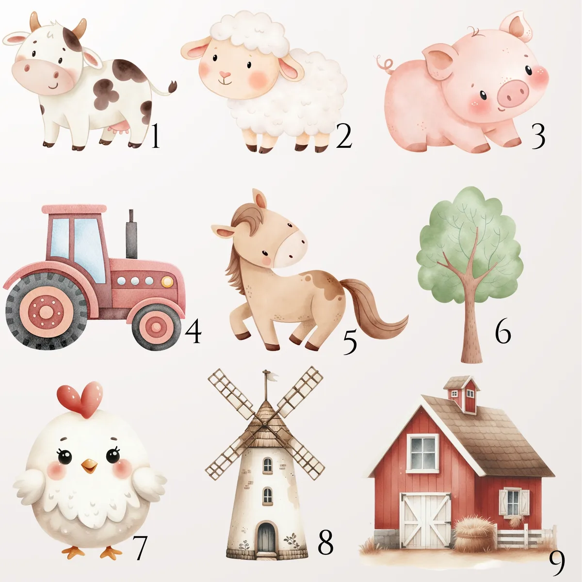 Farma-1 Figurki – Farma – Styl 1 - obrazek 1