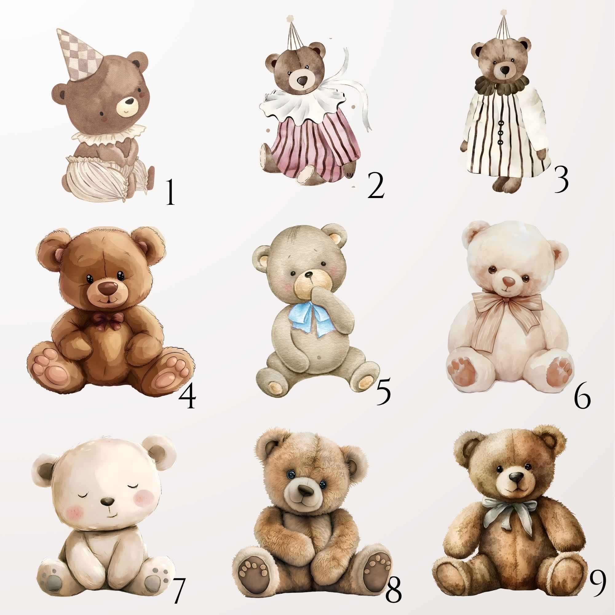 Misie 4 Figurki – Misie 4 - obrazek 1